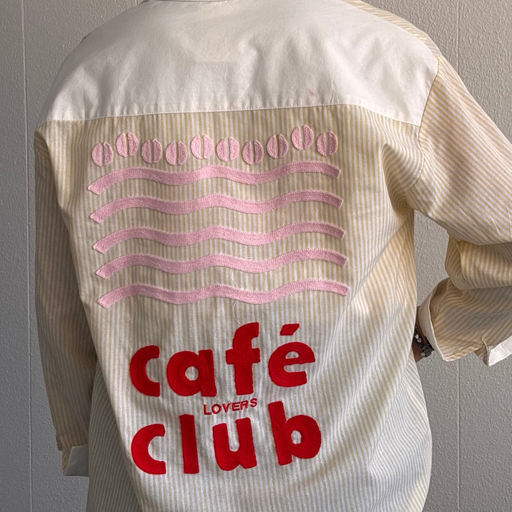 Yellow lovers club blouse