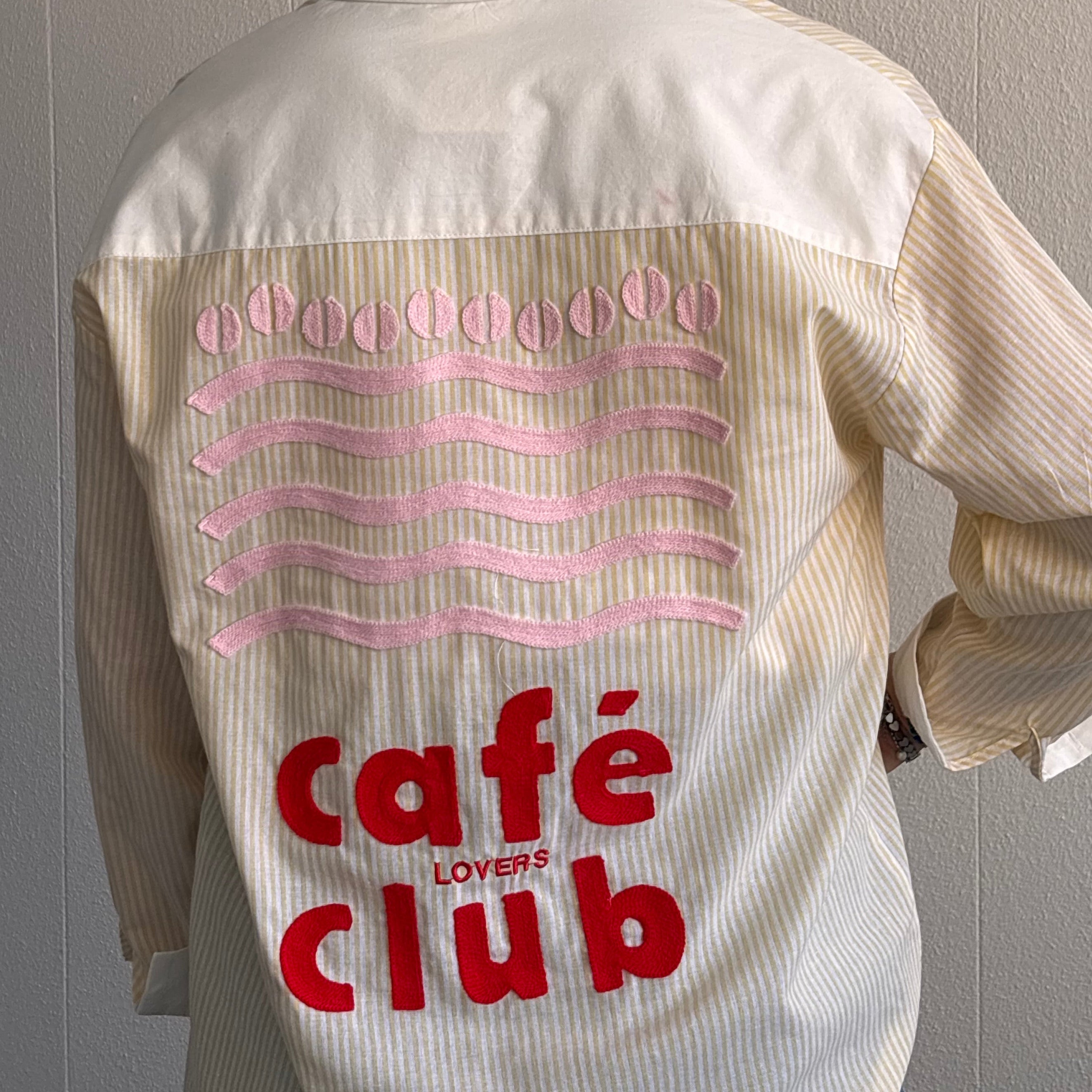 Yellow lovers club blouse