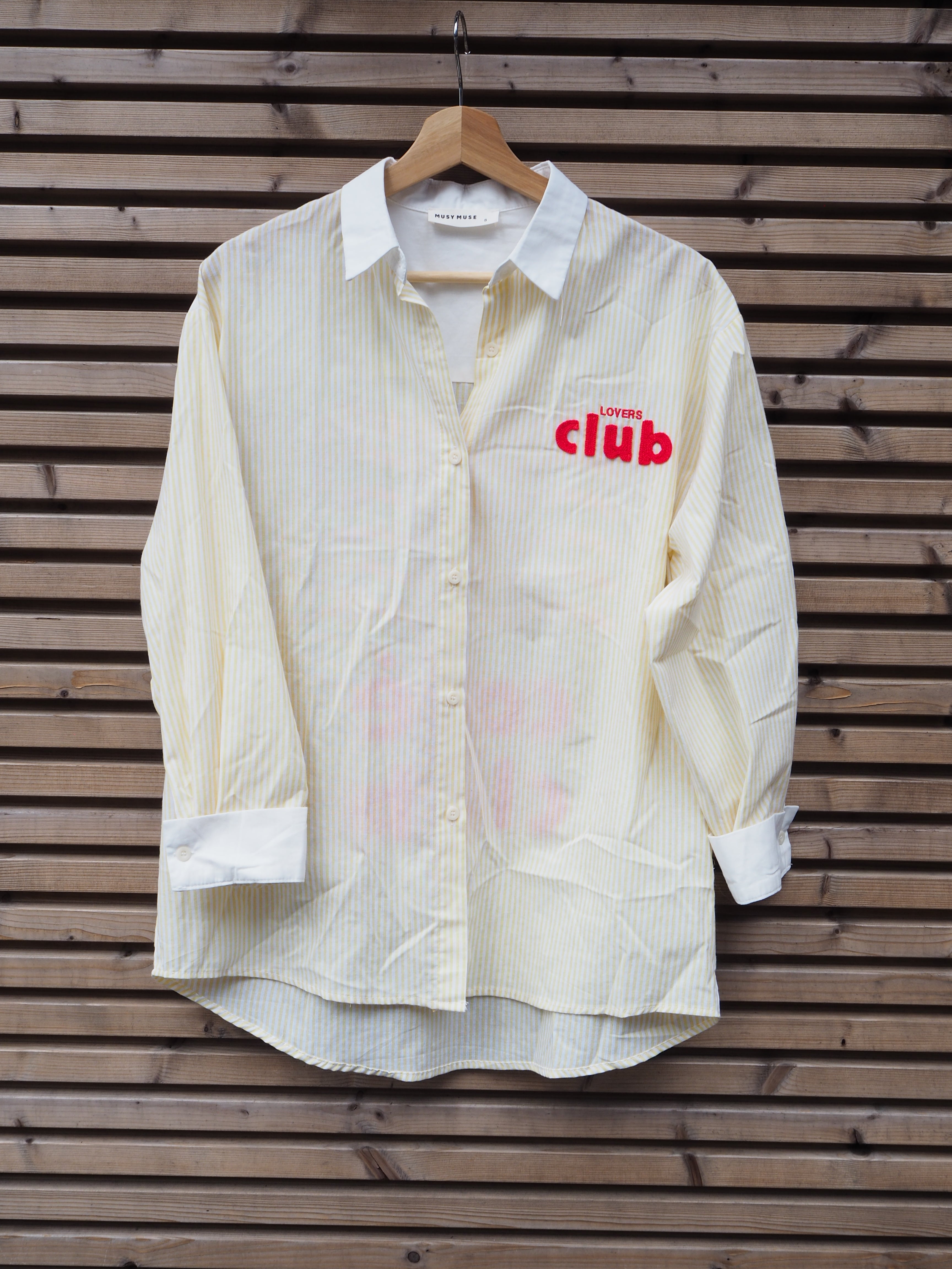 Yellow lovers club blouse