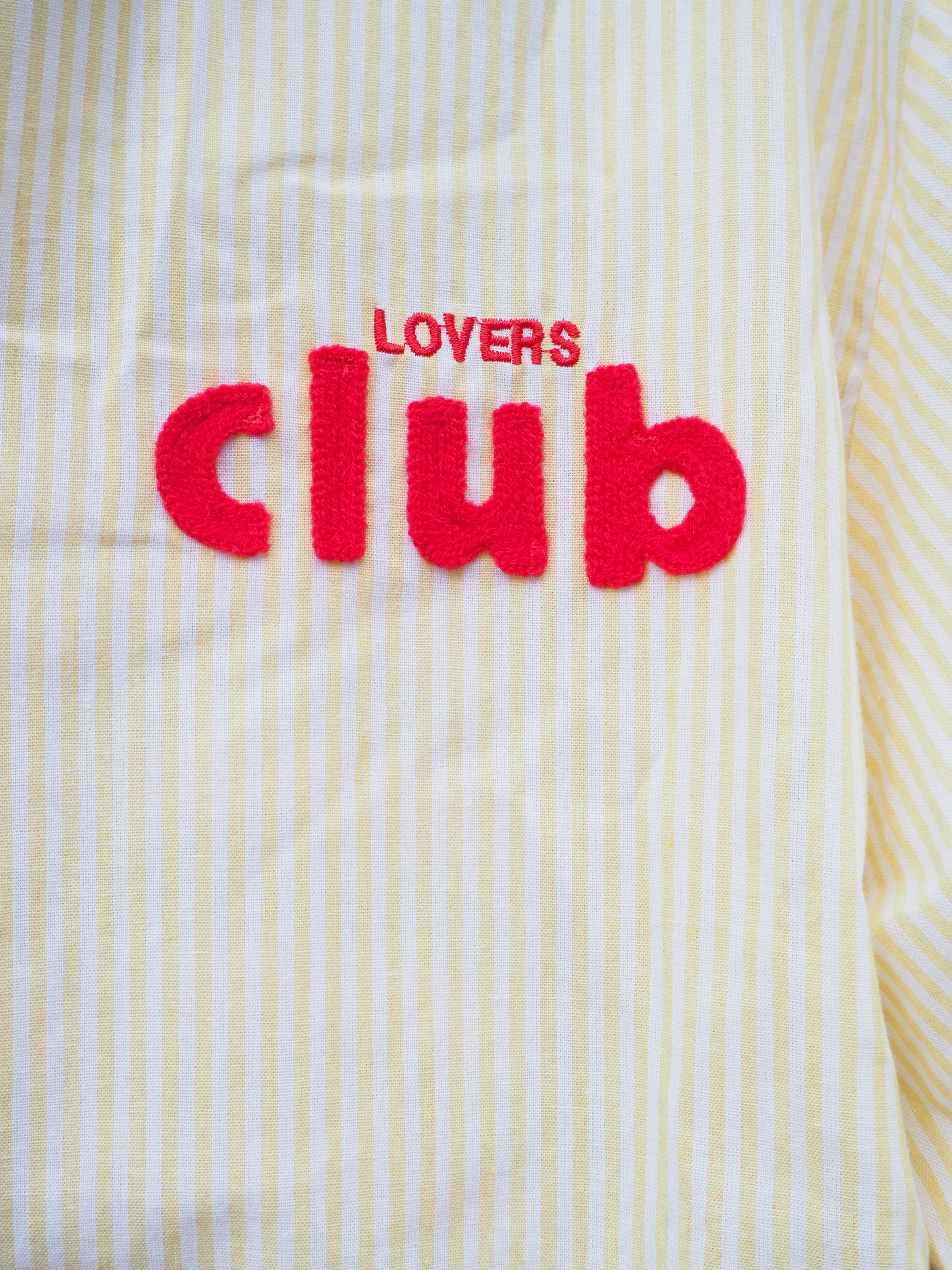 Yellow lovers club blouse