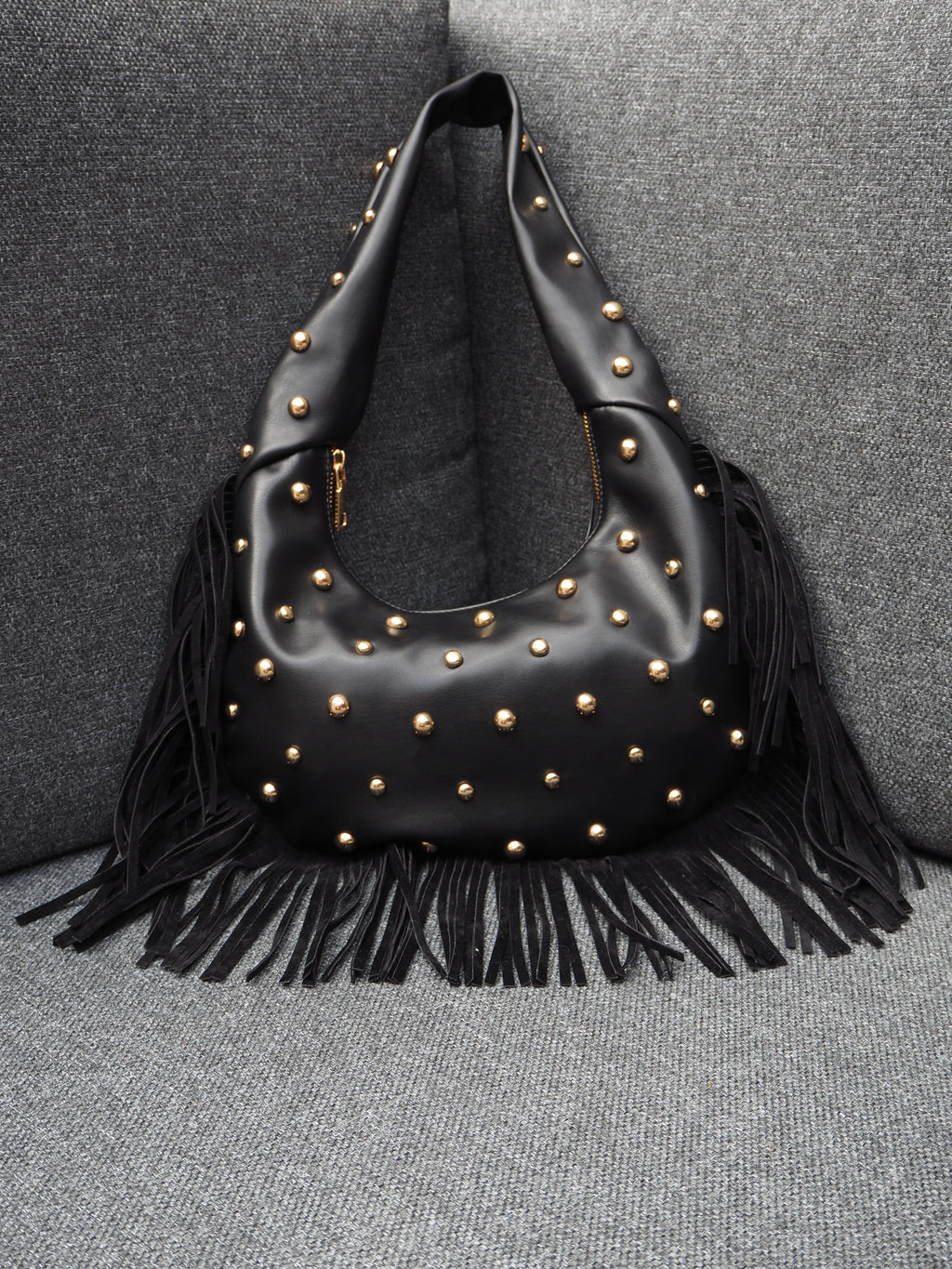 Stud bag zwart